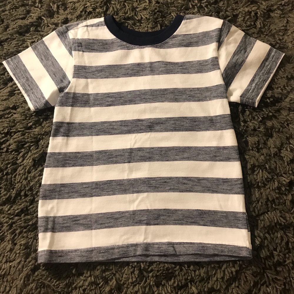 Navy Striped Shirt